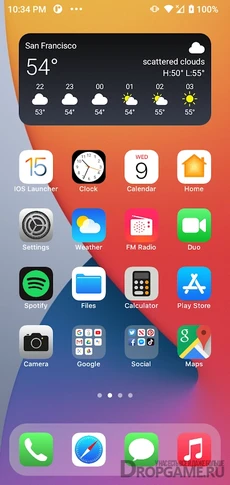 Launcher iOS 15