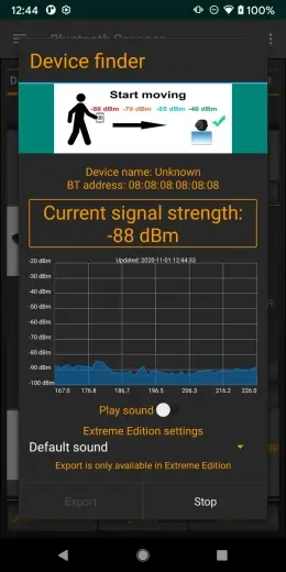 Bluetooth Scanner