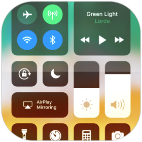 Центр управления iOS 15
