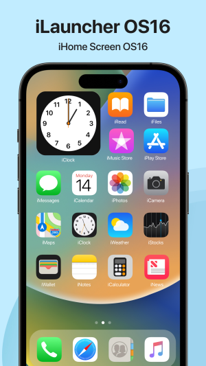 Launcher iOS 16