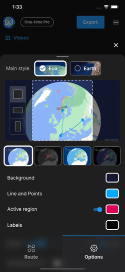 Mult.dev: Animated Travel Maps