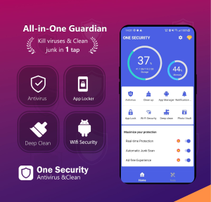 One Security: Antivirus, Clean