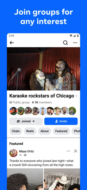 Facebook — скриншот 3