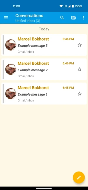 FairEmail, privacy aware email — скриншот 3