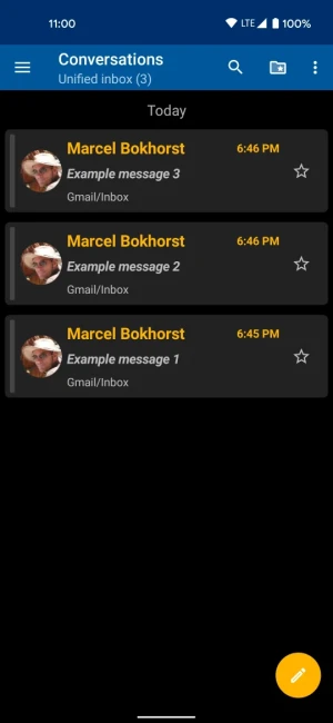 FairEmail, privacy aware email — скриншот 5