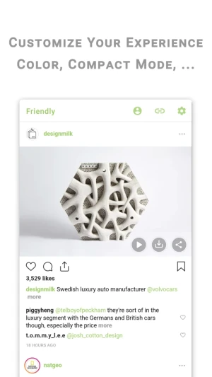 Friendly For Instagram — скриншот 5