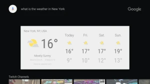 Google app for Android TV — скриншот 4