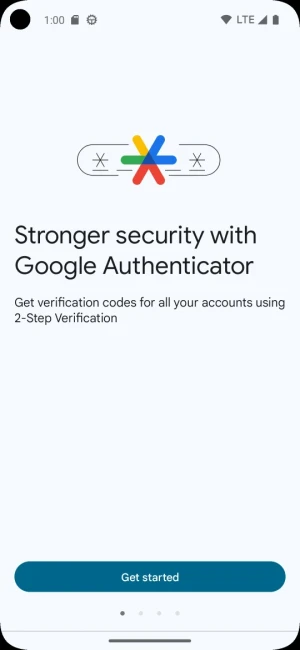 Google Authenticator — скриншот 1