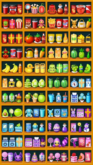Goods Sort Match - Пазл — скриншот 1