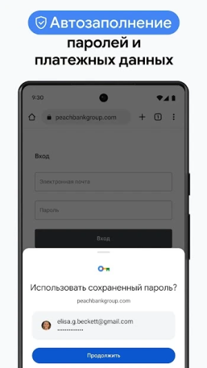 Google Chrome — скриншот 2