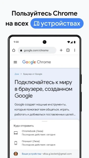 Google Chrome — скриншот 5