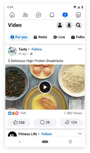 Facebook Lite — скриншот 4