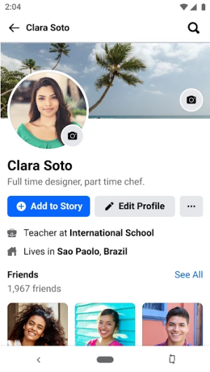 Facebook Lite — скриншот 5