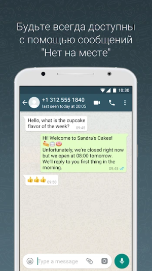 WhatsApp Business — скриншот 3