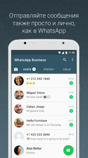 WhatsApp Business — скриншот 4
