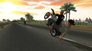 Moto Wheelie 3D — скриншот 3
