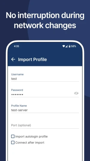 OpenVPN Connect — скриншот 3