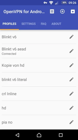 OpenVPN for Android — скриншот 3