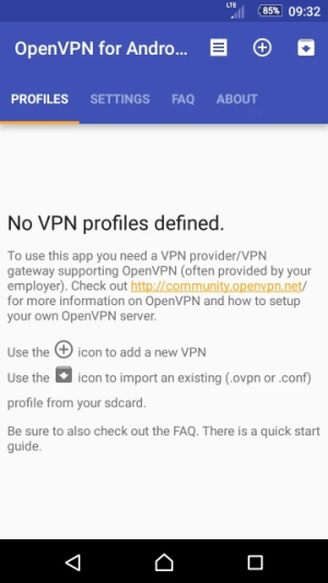 OpenVPN for Android — скриншот 5