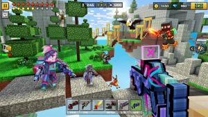 Pixel Gun 3D Стрелялки Онлайн — скриншот 1
