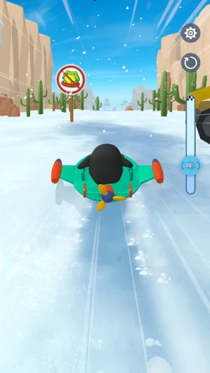 Sled Surfers - Приключение — скриншот 5