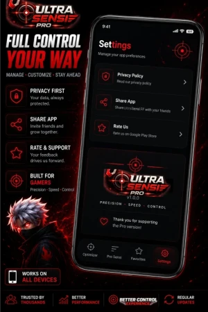 Ultra Sensi FF Pro — скриншот 4