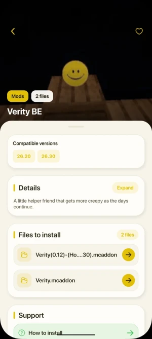 Verity Mod for Minecraft PE — скриншот 3