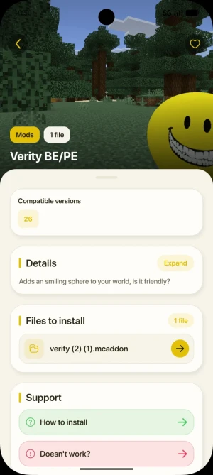 Verity Mod for Minecraft PE — скриншот 4