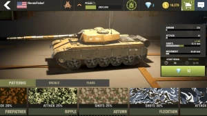 War Machines：Tanks Battle Game — скриншот 4