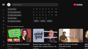 YouTube for Android TV — скриншот 3