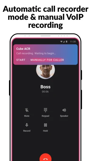 Call Recorder - Cube ACR — скриншот 3