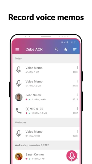 Call Recorder - Cube ACR — скриншот 4