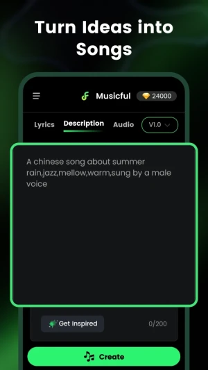 AI Song & Music Maker-Musicful — скриншот 2