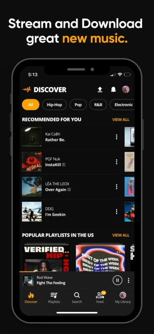 Audiomack: Music Downloader — скриншот 1