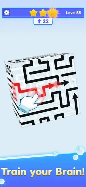 CubeAway - 3DPuzzle — скриншот 3