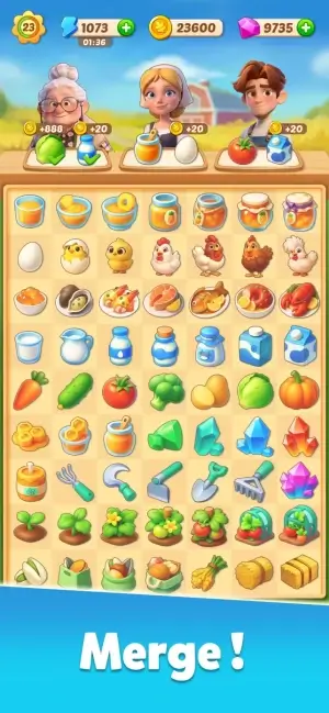 Family Farm Merge — скриншот 3