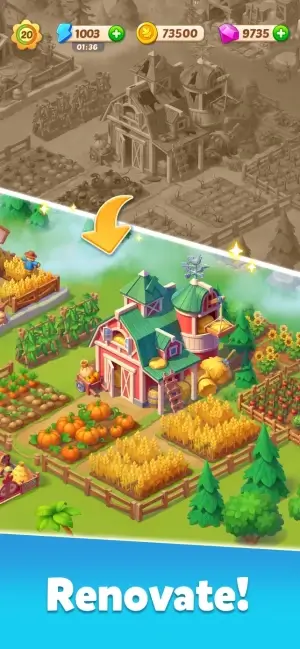 Family Farm Merge — скриншот 4