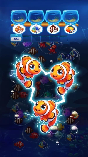 Fish Sort Puzzle: Рыбка — скриншот 2