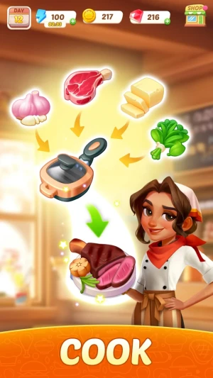 Flambé®: Merge & Cook — скриншот 2