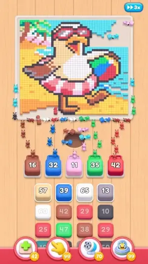 Food Hunt: Pixel Puzzle — скриншот 2
