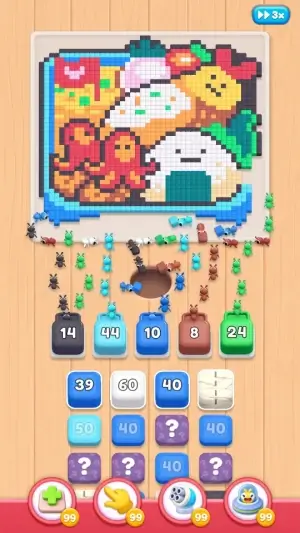 Food Hunt: Pixel Puzzle — скриншот 3