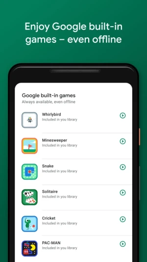 Google Play Игры — скриншот 2