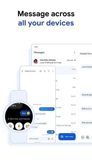 Google Сообщения — скриншот 5
