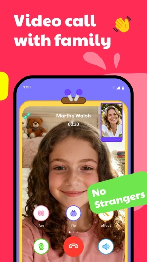 JusTalk Kids - Safe Messenger — скриншот 2