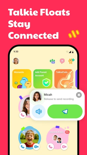JusTalk Kids - Safe Messenger — скриншот 4