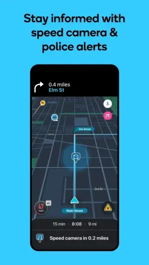 Навигация в Waze — скриншот 3