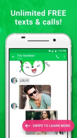 Nextplus: Phone # Text + Call — скриншот 1