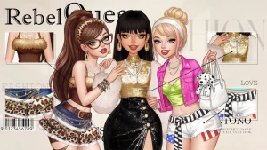Rebel Glam: Dress Up Games — скриншот 2