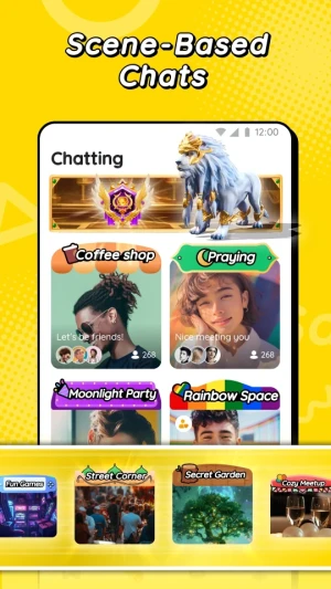 Saya Lite - Games&Party&Chat — скриншот 1