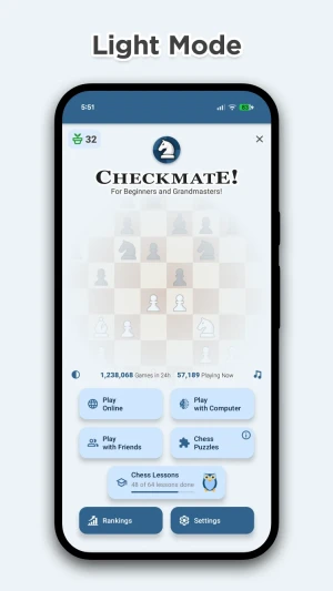 Chess Online & Offline — скриншот 2